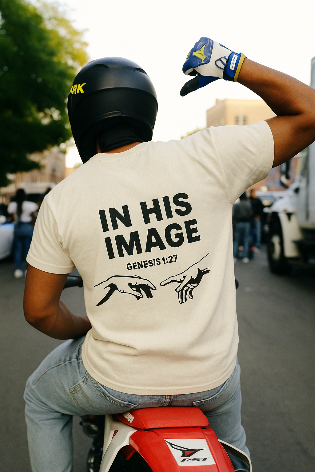 IN HIS IMAGE t-shirt